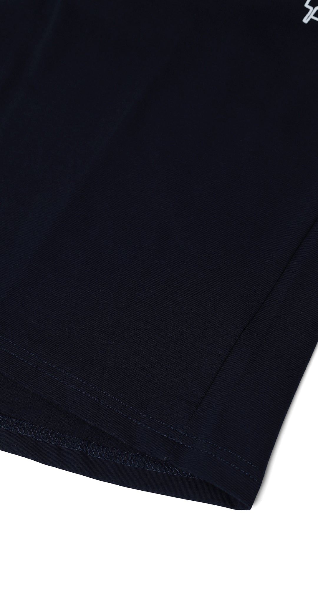 Anti-Stain Skyline Oversized T-Shirt β Navy