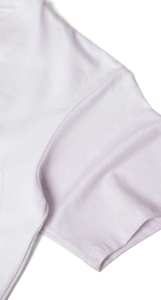 Anti-Stain Skyline Oversized T-Shirt β White
