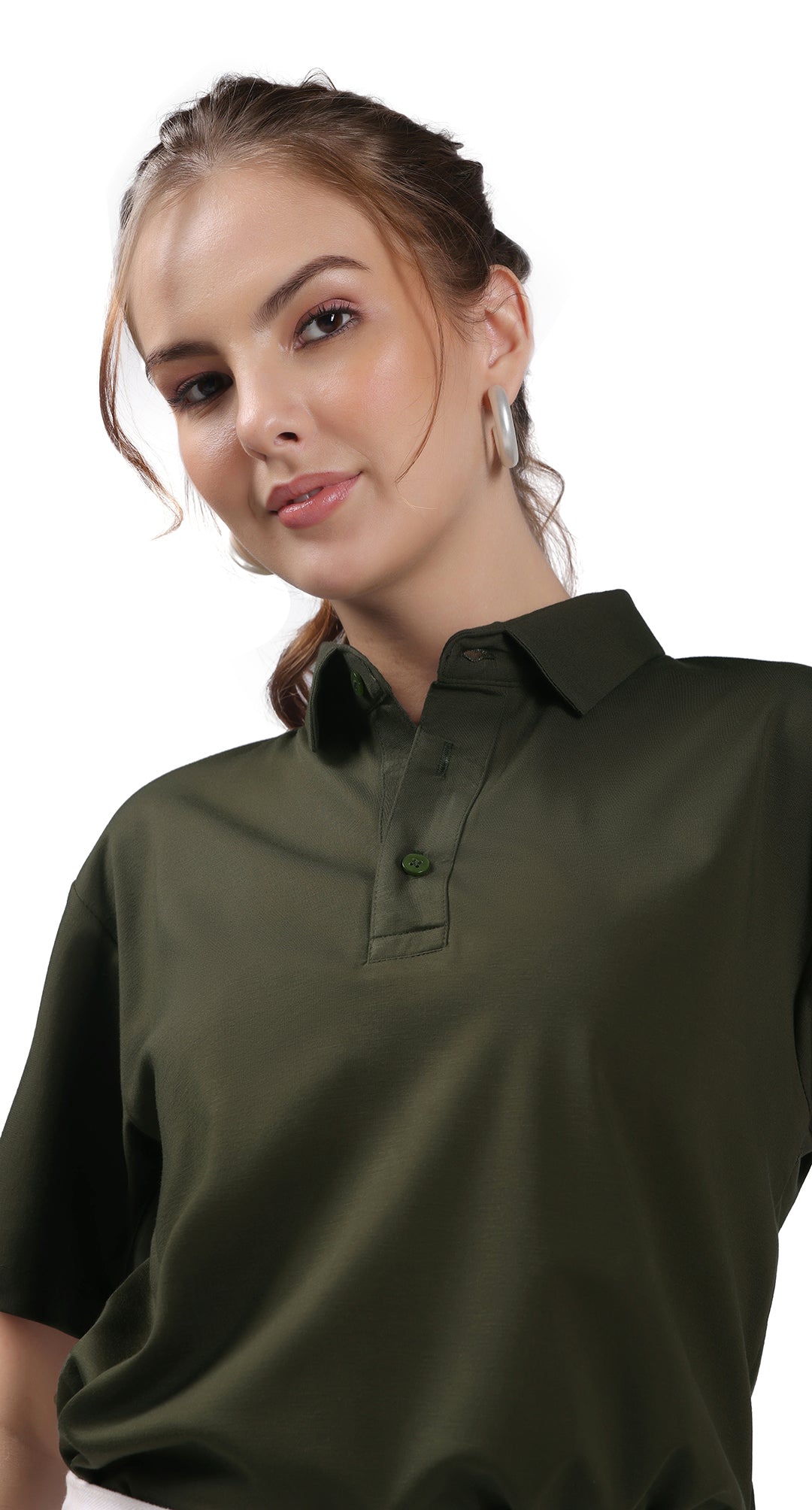 Anti-Stain Classic Polo T-shirt – Green