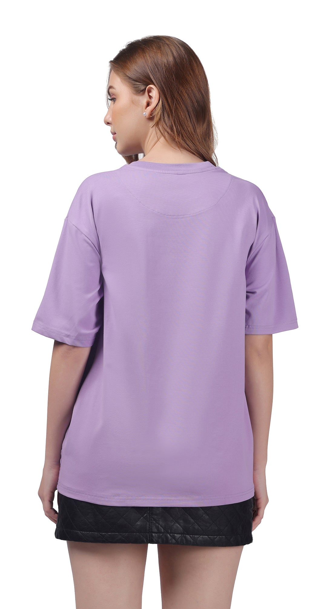 Anti-Stain Elite Comfort Oversized T-Shirt – Lavender