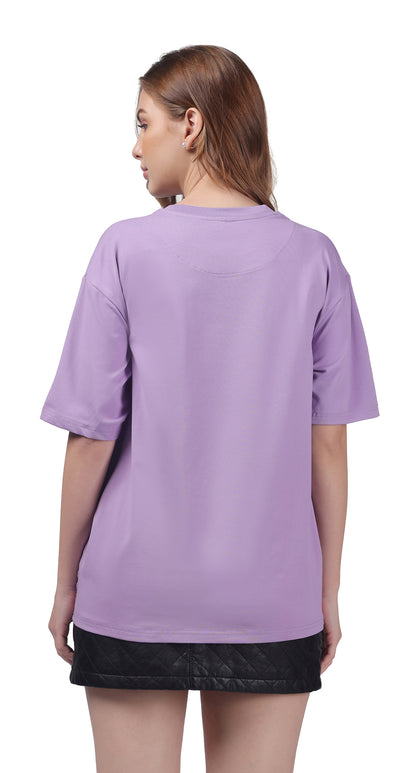 Anti-Stain Elite Comfort Oversized T-Shirt – Lavender