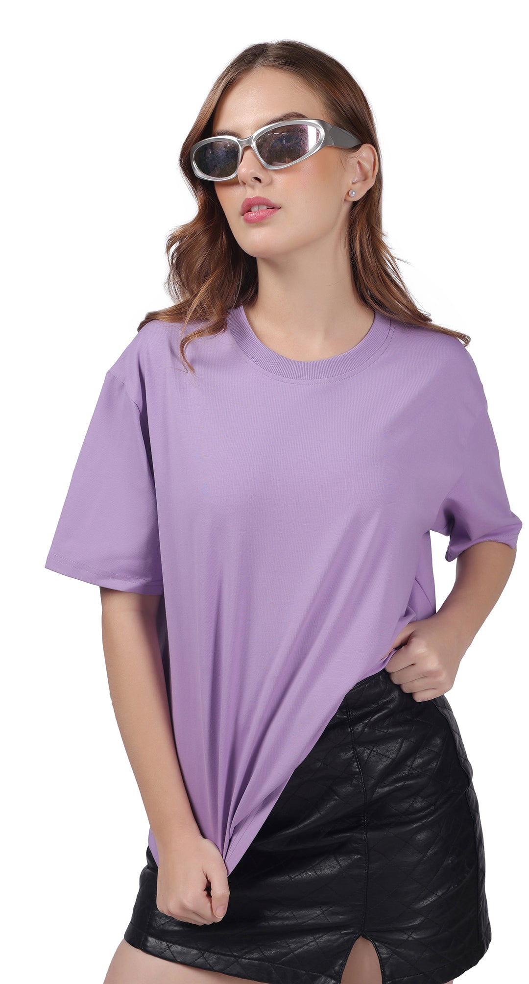 Anti-Stain Elite Comfort Oversized T-Shirt – Lavender