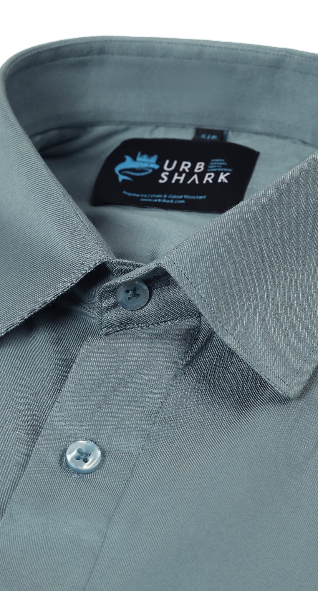 Anti-Stain Miracle Lycra Dress Shirt – Grey