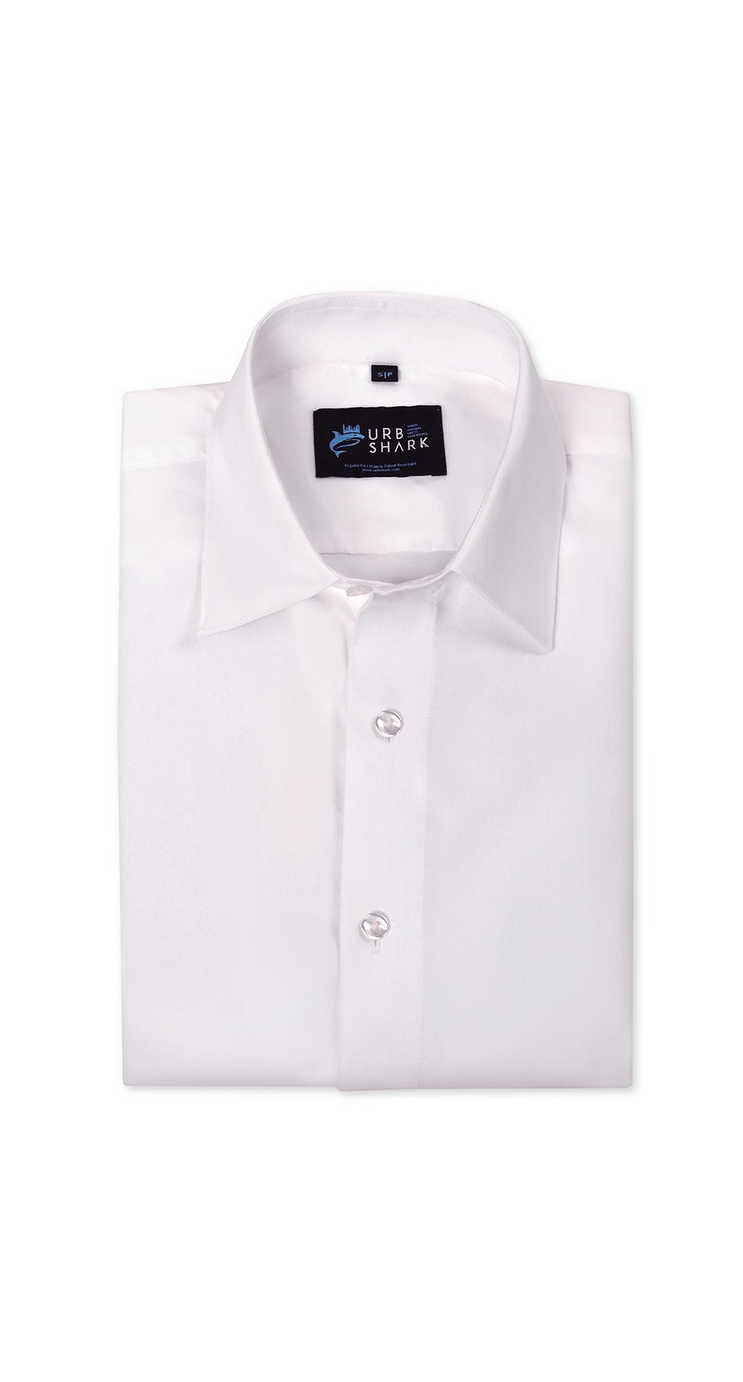 Anti-Stain Lycra Dress Shirt – White