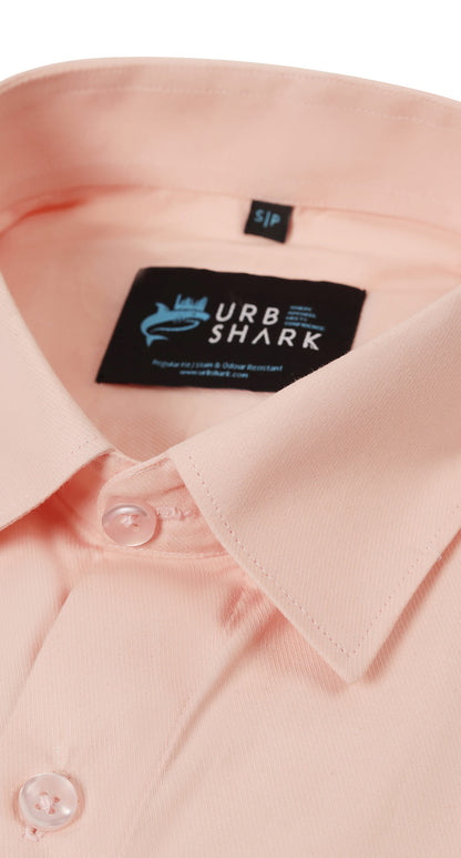 Anti-Stain Redwood Dress Shirt – Peach