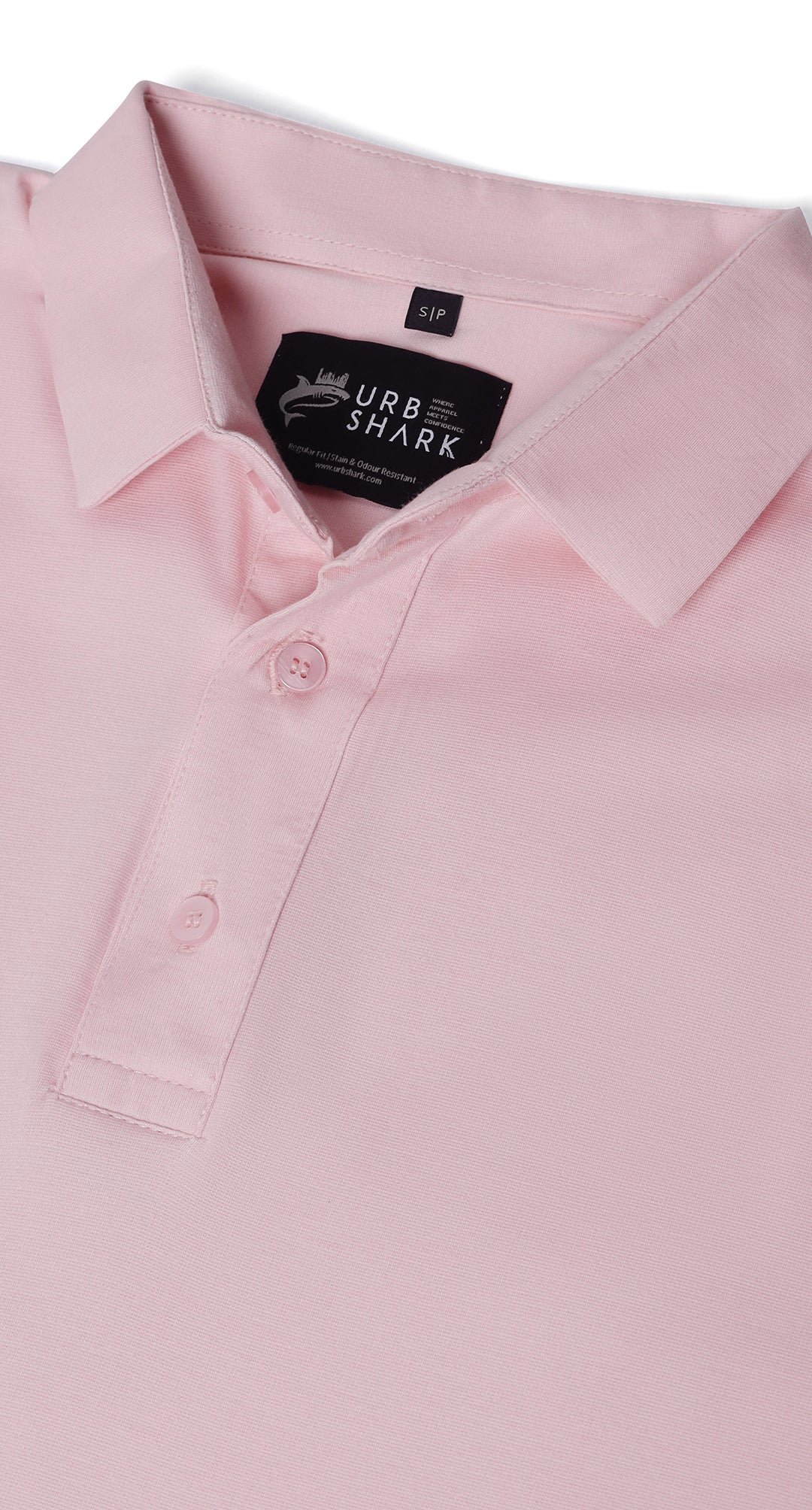 Anti-Stain Classic Polo T-shirt – Pink