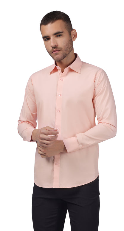 Anti-Stain Redwood Dress Shirt – Peach