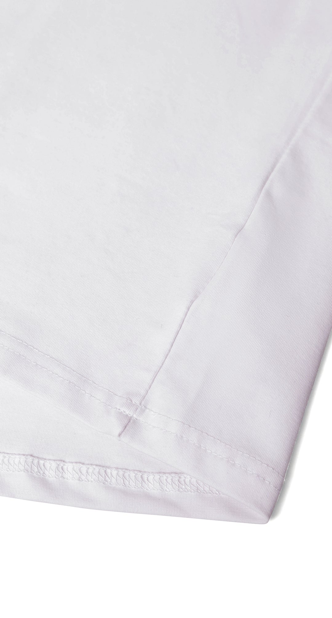 Anti-Stain Skyline Oversized T-Shirt – White