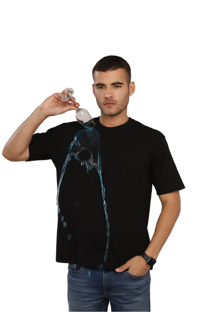 Anti-Stain Elite Comfort Oversized T-Shirt – Black