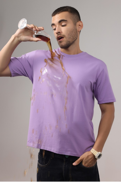 Anti-Stain Elite Comfort Oversized T-Shirt – Lavender